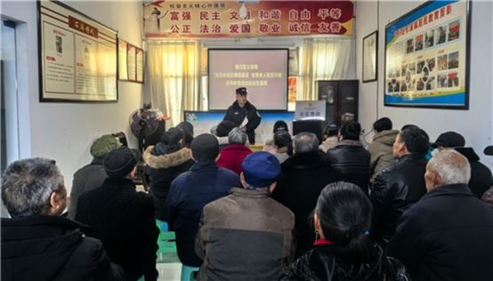 石溪镇开展反诈宣传活动