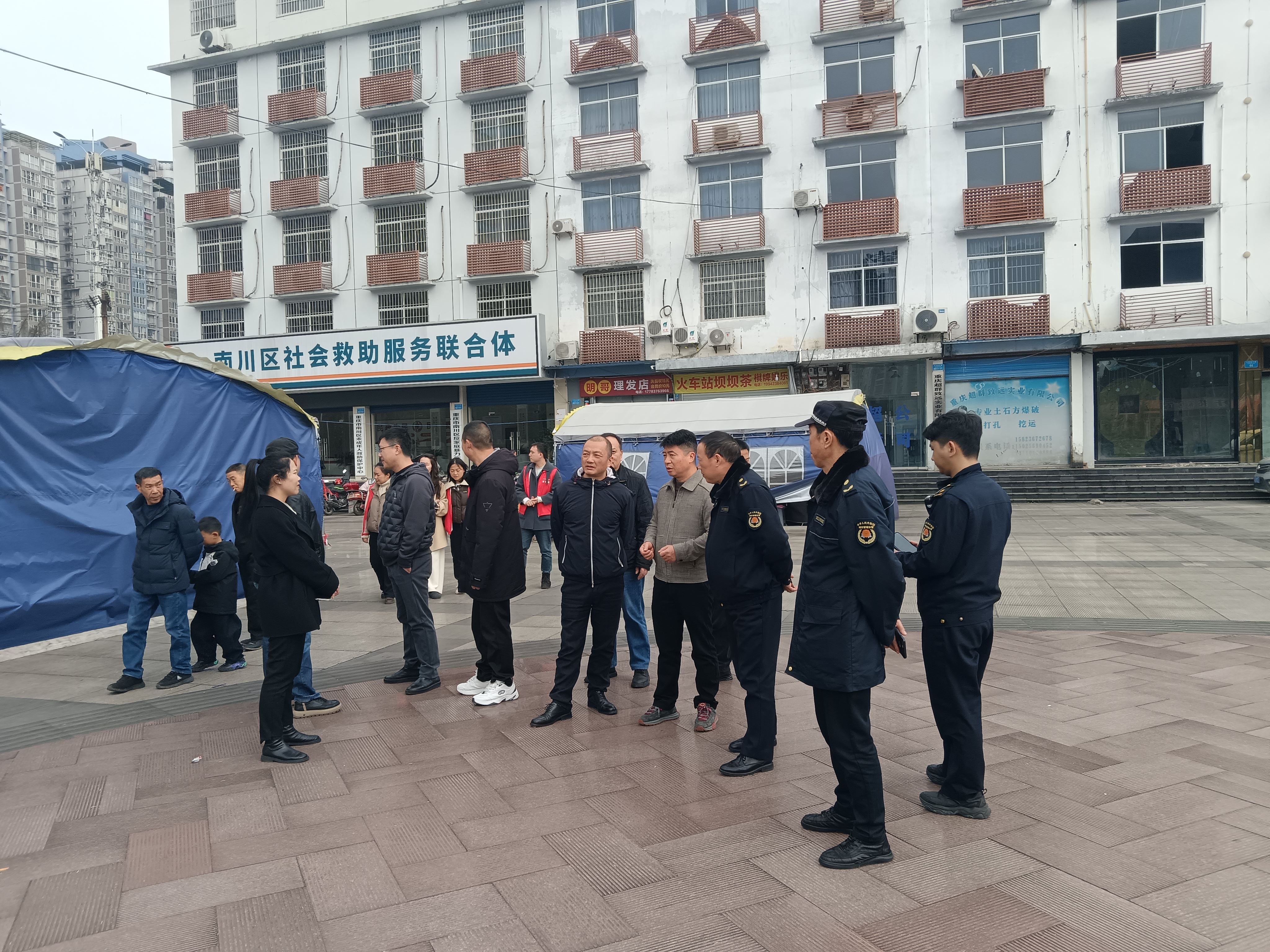 南城街道节后开展占道经营专项整治行动